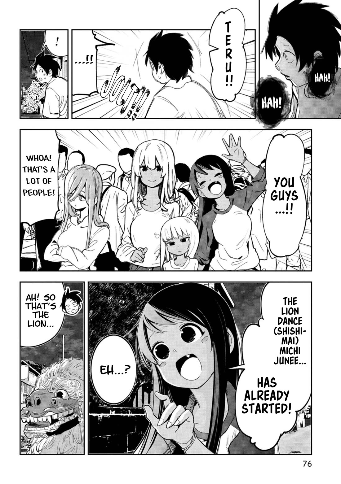 Okinawa de Suki ni Natta Ko ga Hougen Sugite Tsura Sugiru Chapter 55 page 5 - Chapter 55: Kamiganashiinu Michi Junee (Michi Junee of the Gods)