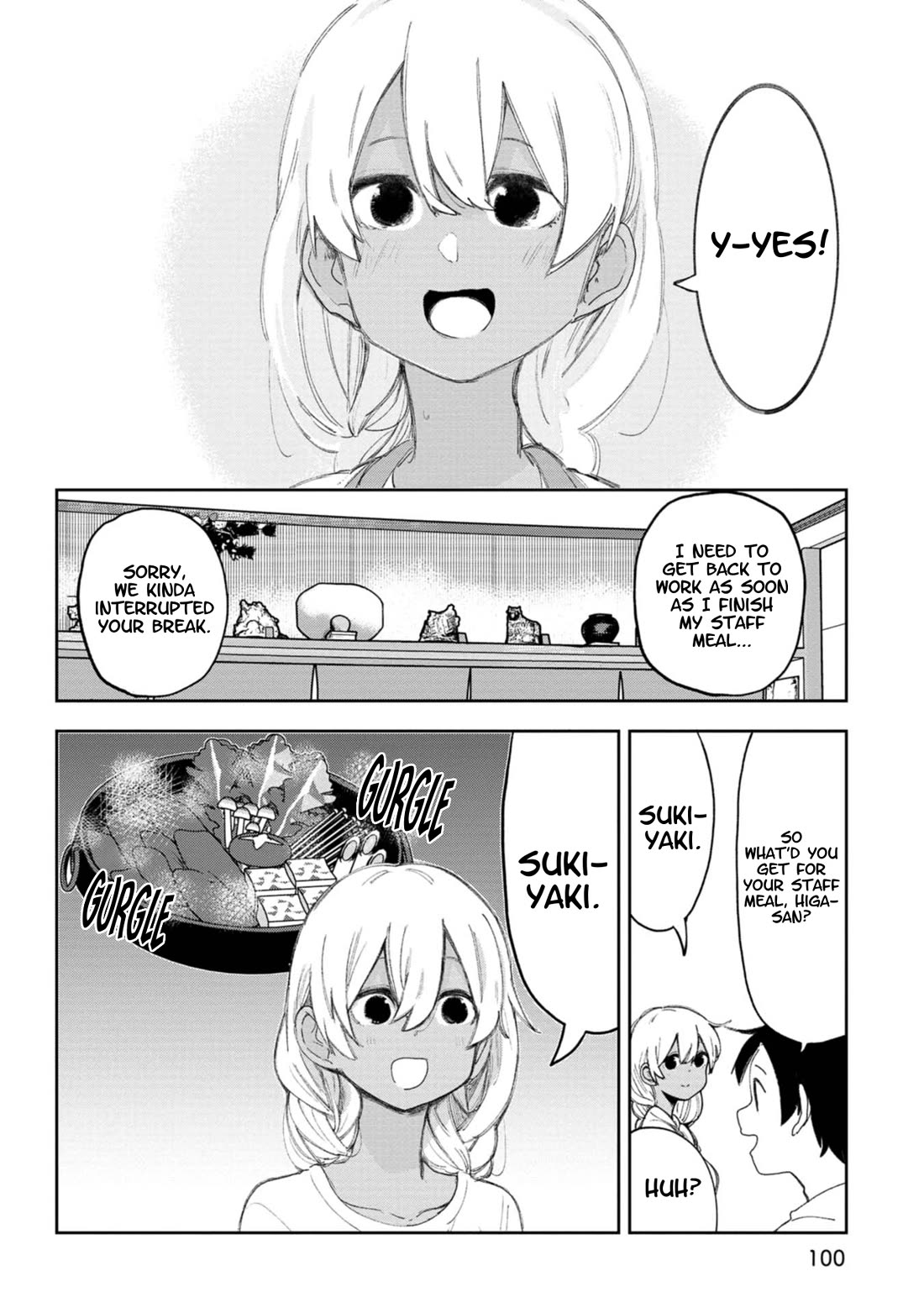 Okinawa de Suki ni Natta Ko ga Hougen Sugite Tsura Sugiru Chapter 56 page 12 - Chapter 56: A-Lunch