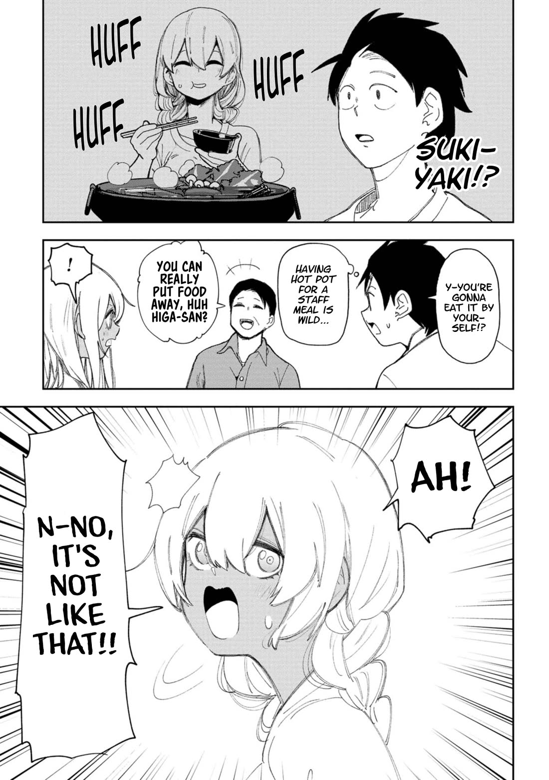 Okinawa de Suki ni Natta Ko ga Hougen Sugite Tsura Sugiru Chapter 56 page 13 - Chapter 56: A-Lunch