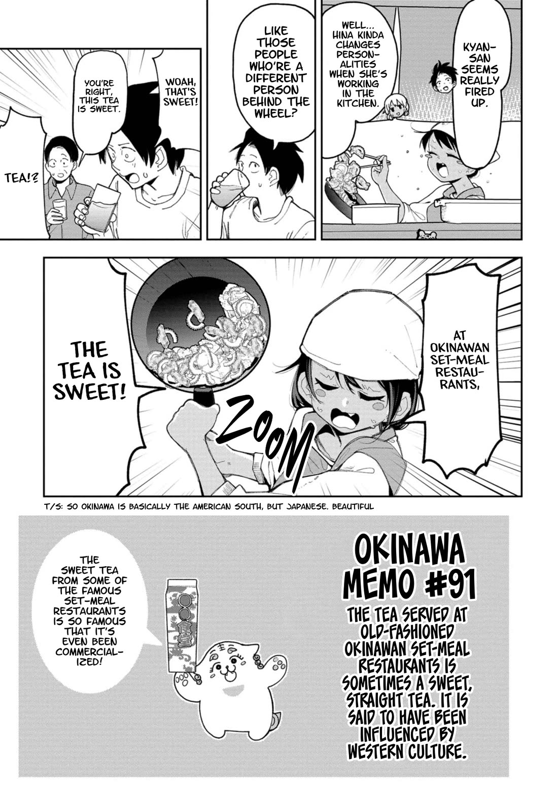 Okinawa de Suki ni Natta Ko ga Hougen Sugite Tsura Sugiru Chapter 56 page 7 - Chapter 56: A-Lunch