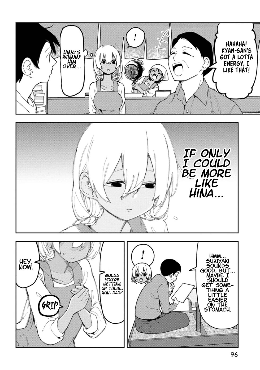 Okinawa de Suki ni Natta Ko ga Hougen Sugite Tsura Sugiru Chapter 56 page 8 - Chapter 56: A-Lunch