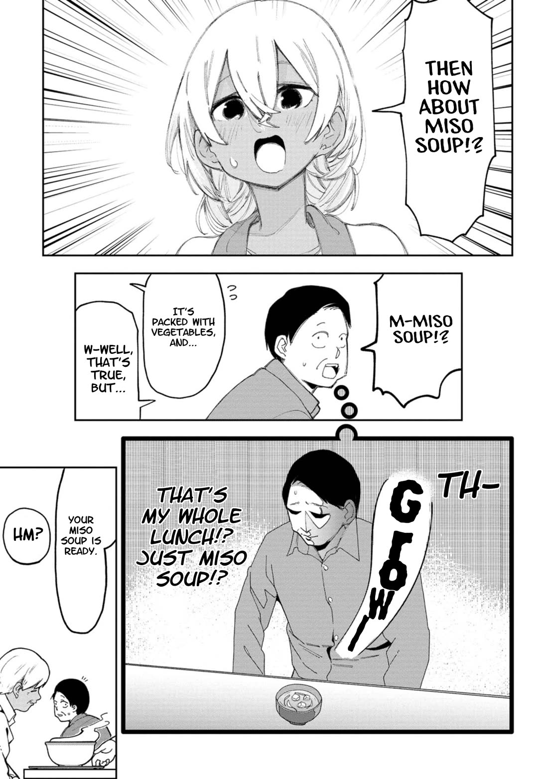Okinawa de Suki ni Natta Ko ga Hougen Sugite Tsura Sugiru Chapter 56 page 9 - Chapter 56: A-Lunch