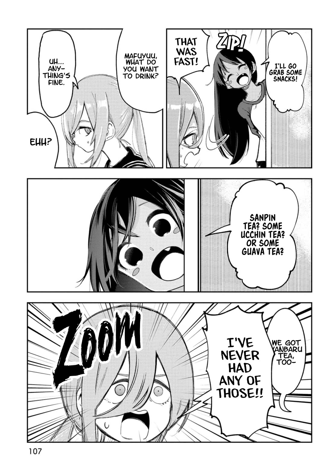 Okinawa de Suki ni Natta Ko ga Hougen Sugite Tsura Sugiru Chapter 57 page 3 - Chapter 57: Sanpin Tea