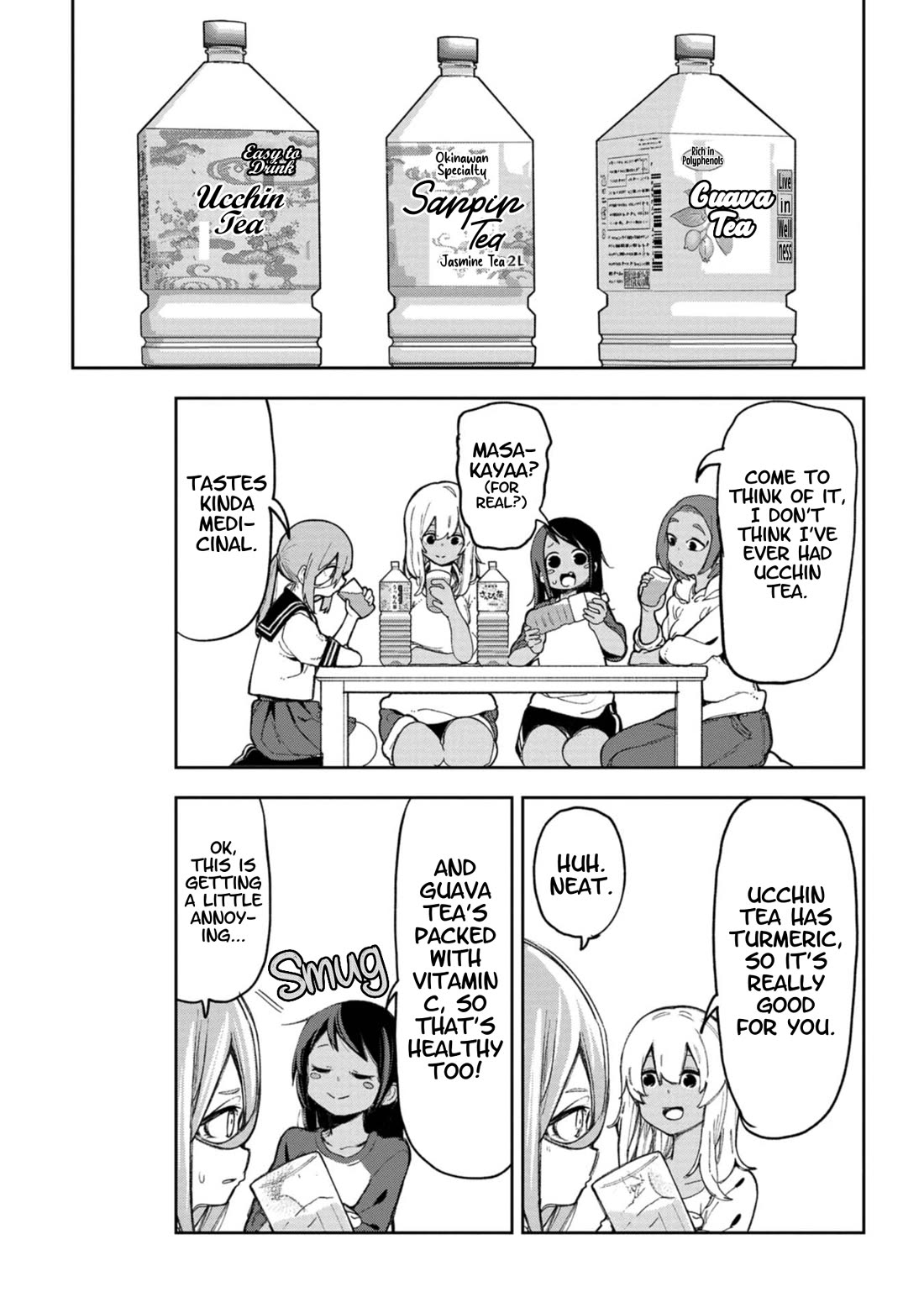 Okinawa de Suki ni Natta Ko ga Hougen Sugite Tsura Sugiru Chapter 57 page 5 - Chapter 57: Sanpin Tea
