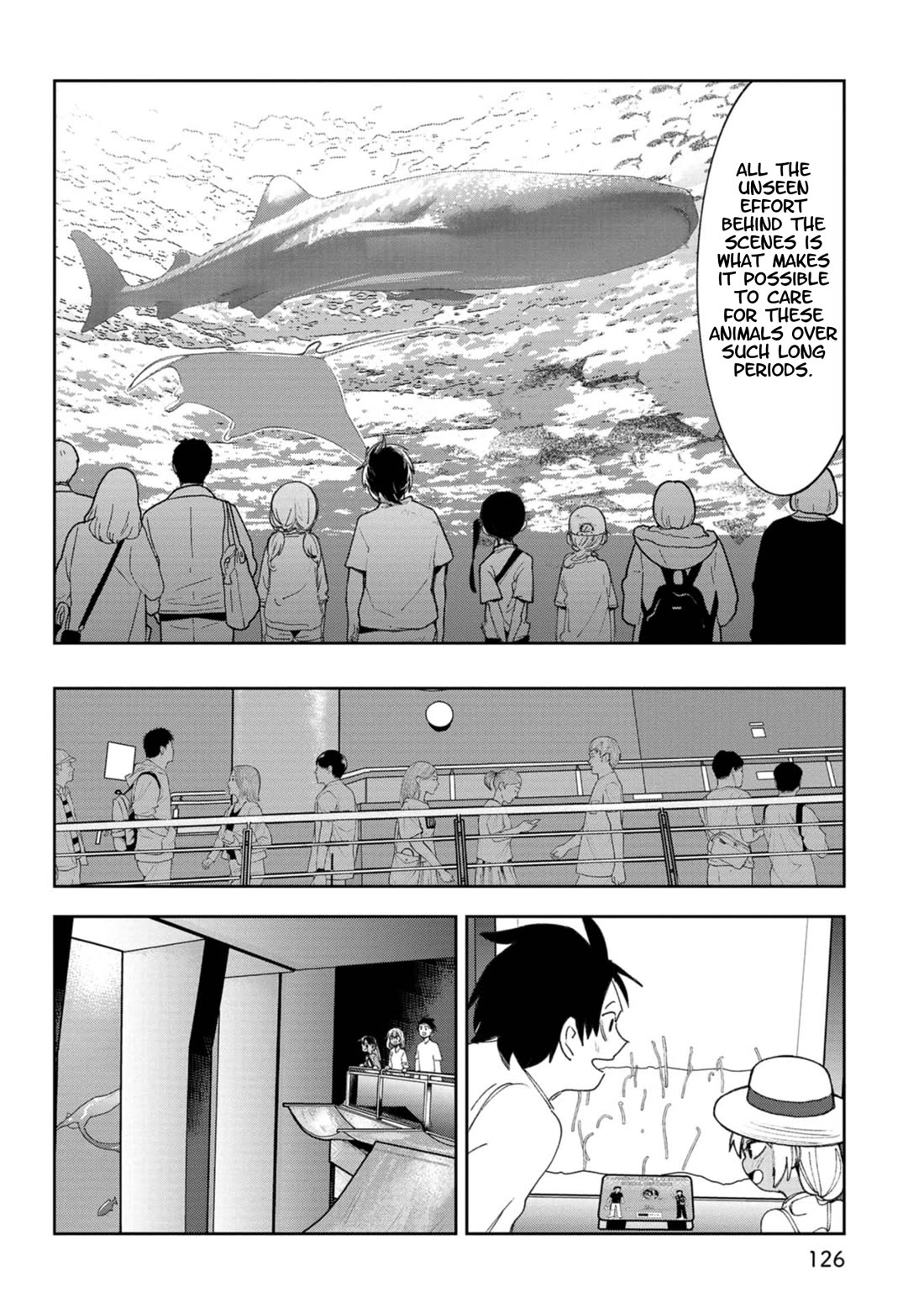 Okinawa de Suki ni Natta Ko ga Hougen Sugite Tsura Sugiru Chapter 58 page 13 - Chapter 58: To the Churaumi Aquarium! (Part 1)