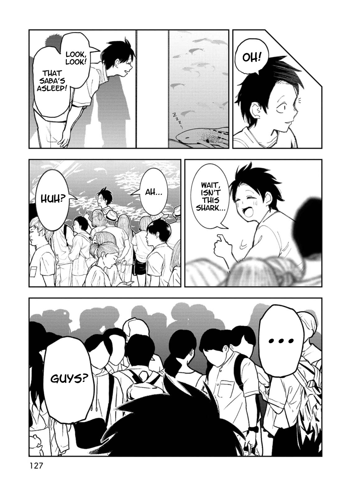 Okinawa de Suki ni Natta Ko ga Hougen Sugite Tsura Sugiru Chapter 58 page 14 - Chapter 58: To the Churaumi Aquarium! (Part 1)