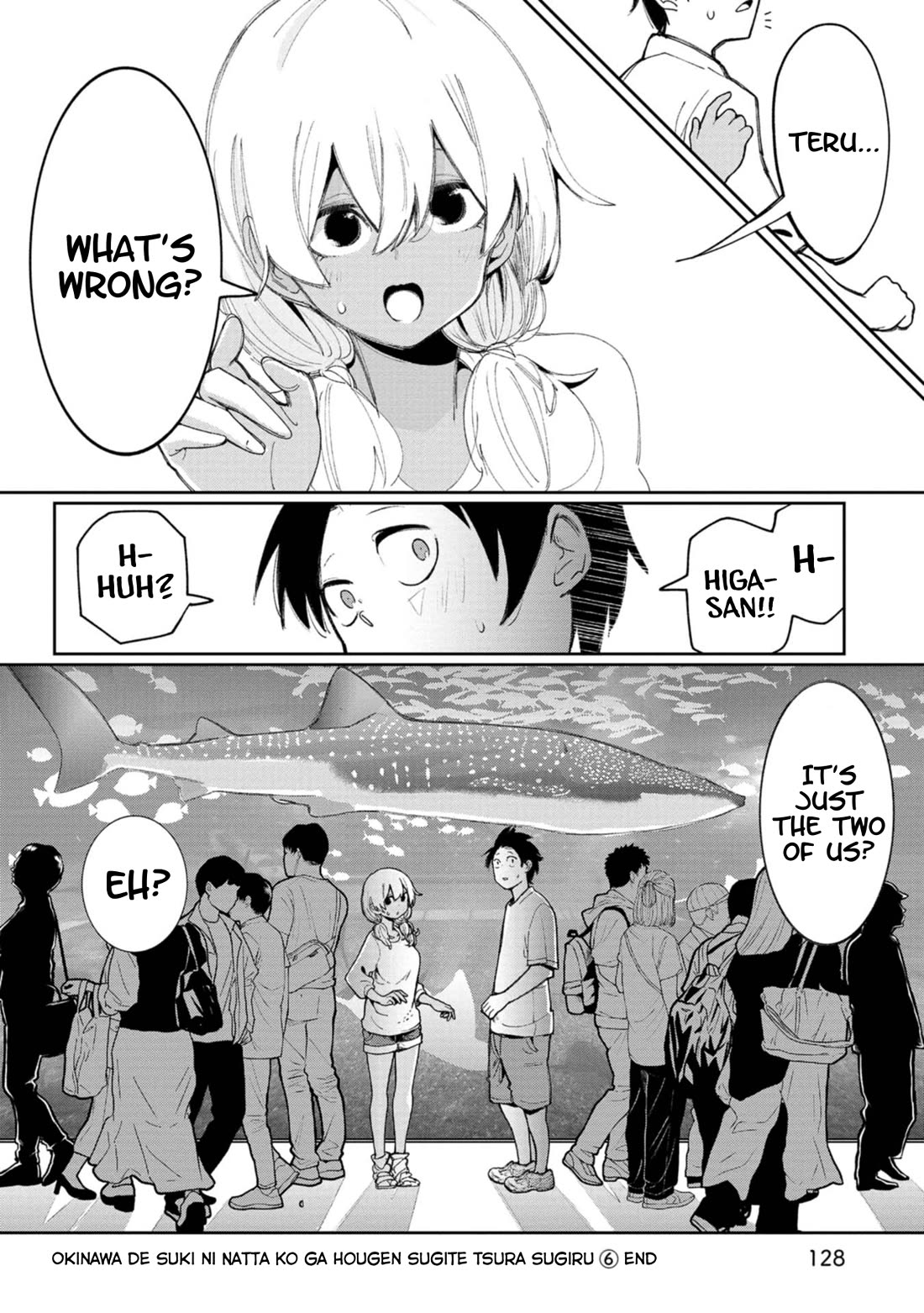 Okinawa de Suki ni Natta Ko ga Hougen Sugite Tsura Sugiru Chapter 58 page 15 - Chapter 58: To the Churaumi Aquarium! (Part 1)