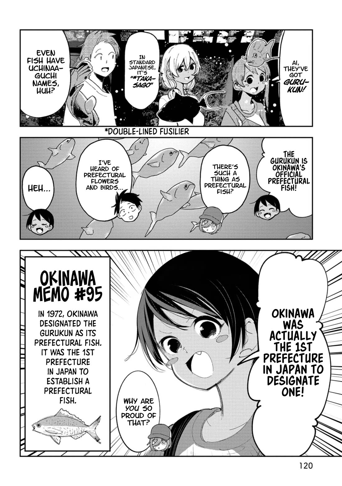 Okinawa de Suki ni Natta Ko ga Hougen Sugite Tsura Sugiru Chapter 58 page 7 - Chapter 58: To the Churaumi Aquarium! (Part 1)