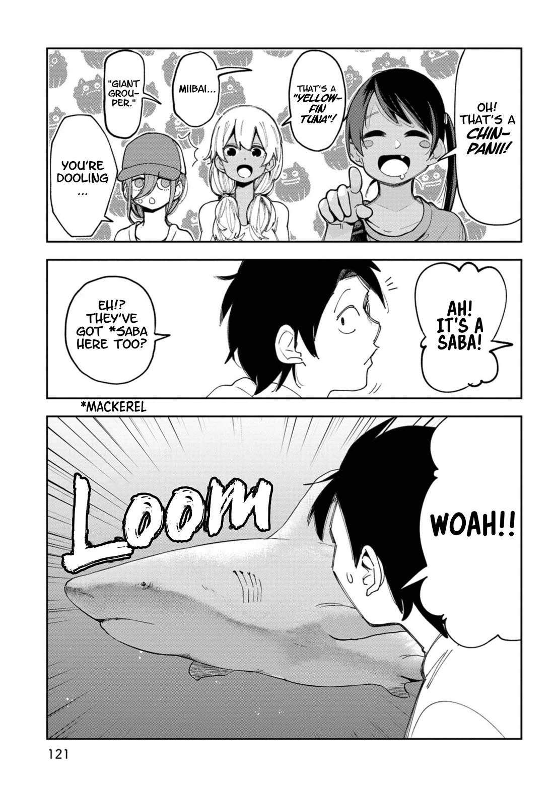 Okinawa de Suki ni Natta Ko ga Hougen Sugite Tsura Sugiru Chapter 58 page 8 - Chapter 58: To the Churaumi Aquarium! (Part 1)