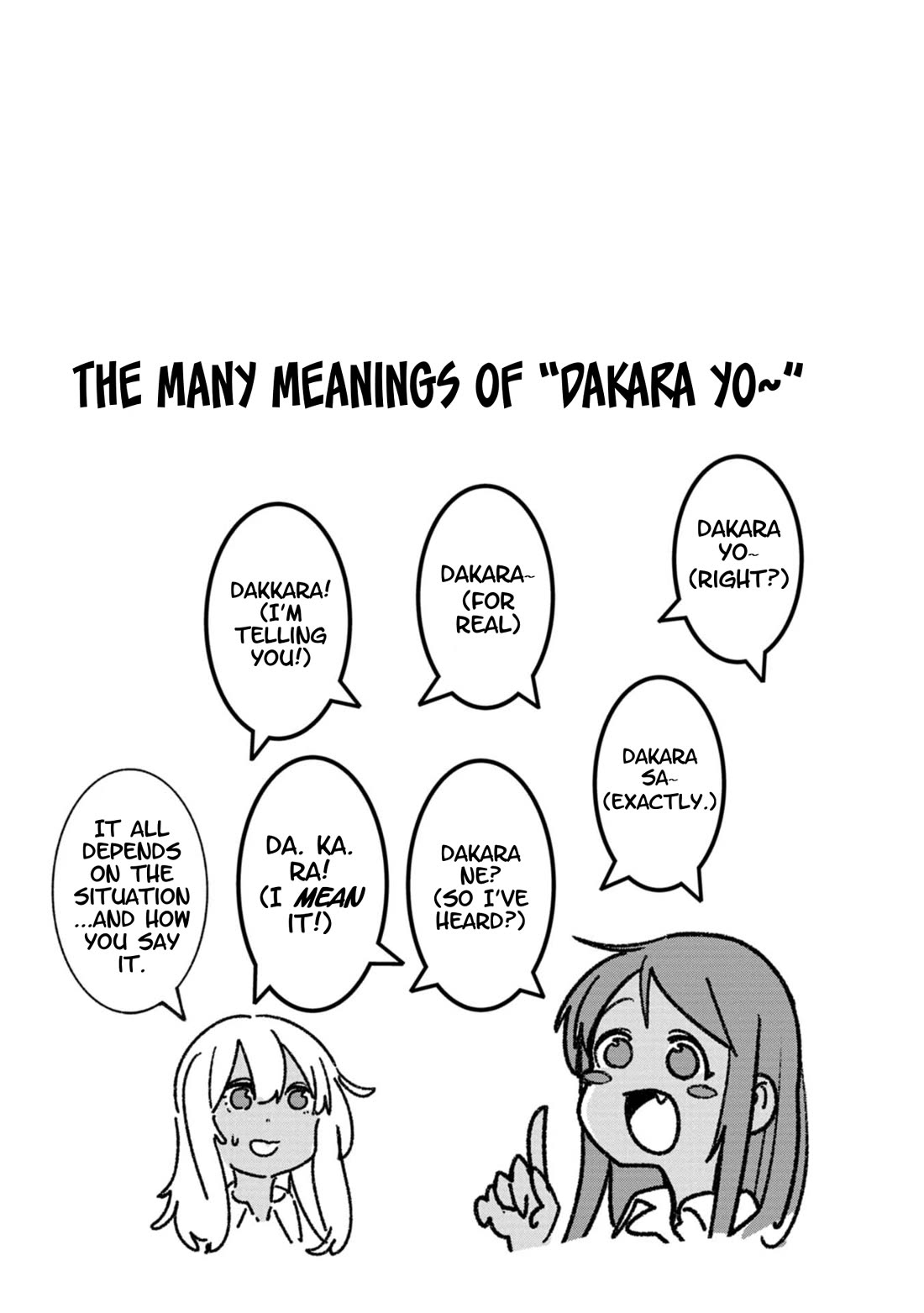 Okinawa de Suki ni Natta Ko ga Hougen Sugite Tsura Sugiru Chapter 59.5 page 7 - Chapter 59.5: Extra Chapter: Dakara yo