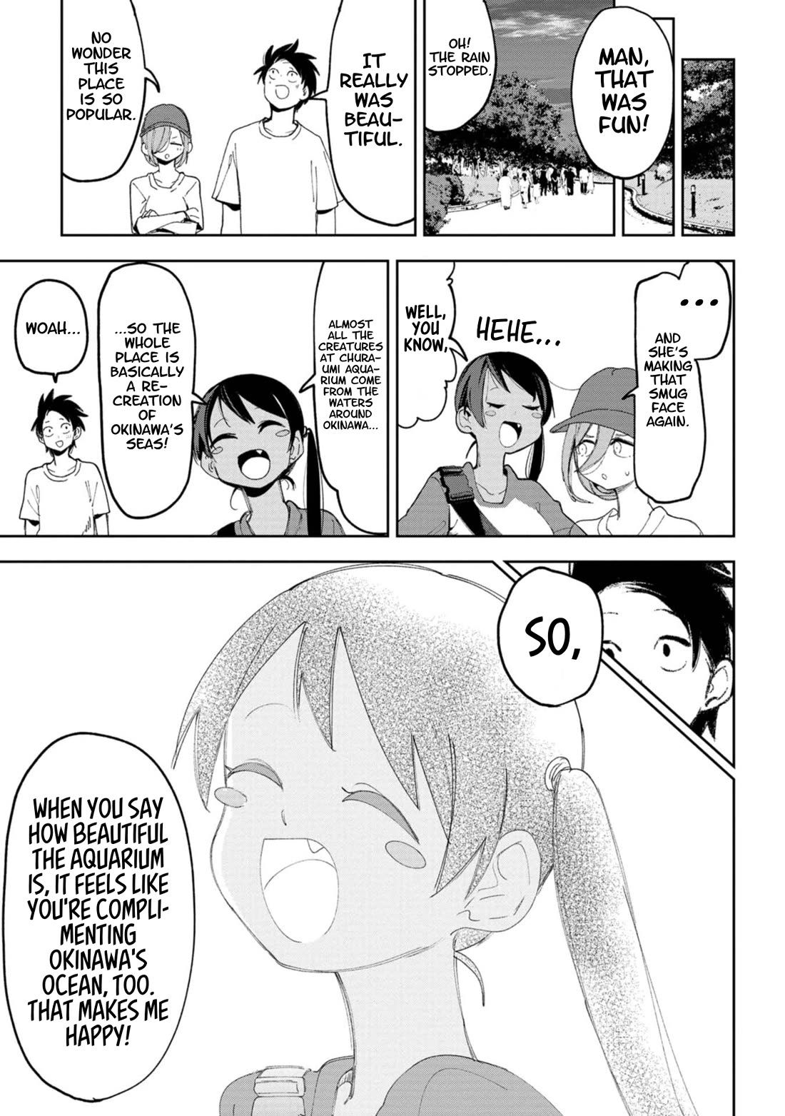 Okinawa de Suki ni Natta Ko ga Hougen Sugite Tsura Sugiru Chapter 59 page 11 - Chapter 59: To the Churaumi Aquarium! (Part 2)
