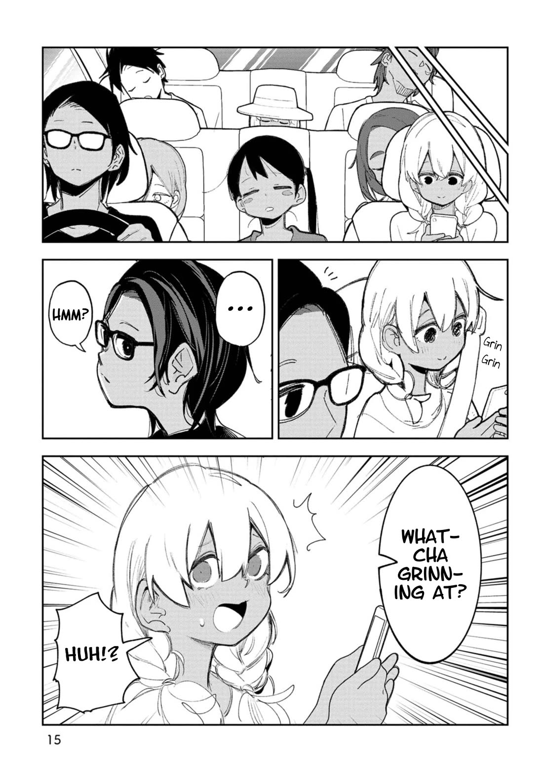 Okinawa de Suki ni Natta Ko ga Hougen Sugite Tsura Sugiru Chapter 59 page 15 - Chapter 59: To the Churaumi Aquarium! (Part 2)