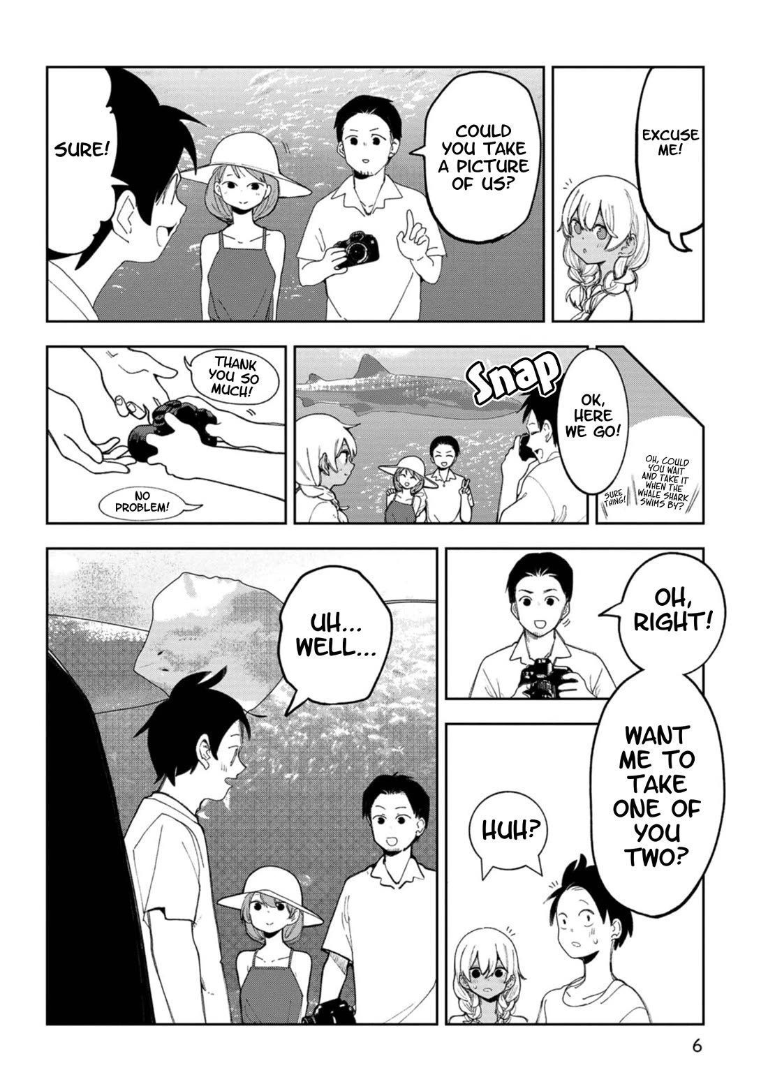 Okinawa de Suki ni Natta Ko ga Hougen Sugite Tsura Sugiru Chapter 59 page 6 - Chapter 59: To the Churaumi Aquarium! (Part 2)