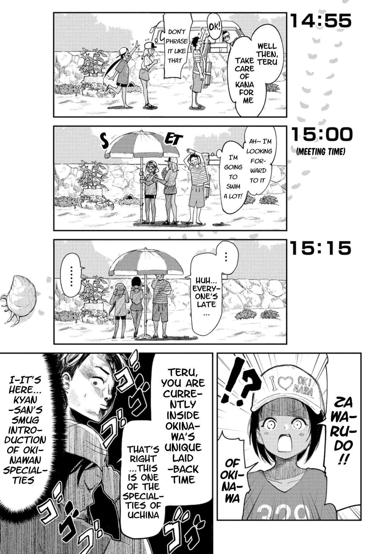 Okinawa de Suki ni Natta Ko ga Hougen Sugite Tsura Sugiru Chapter 6 page 4 - Chapter 6: Uchina Time