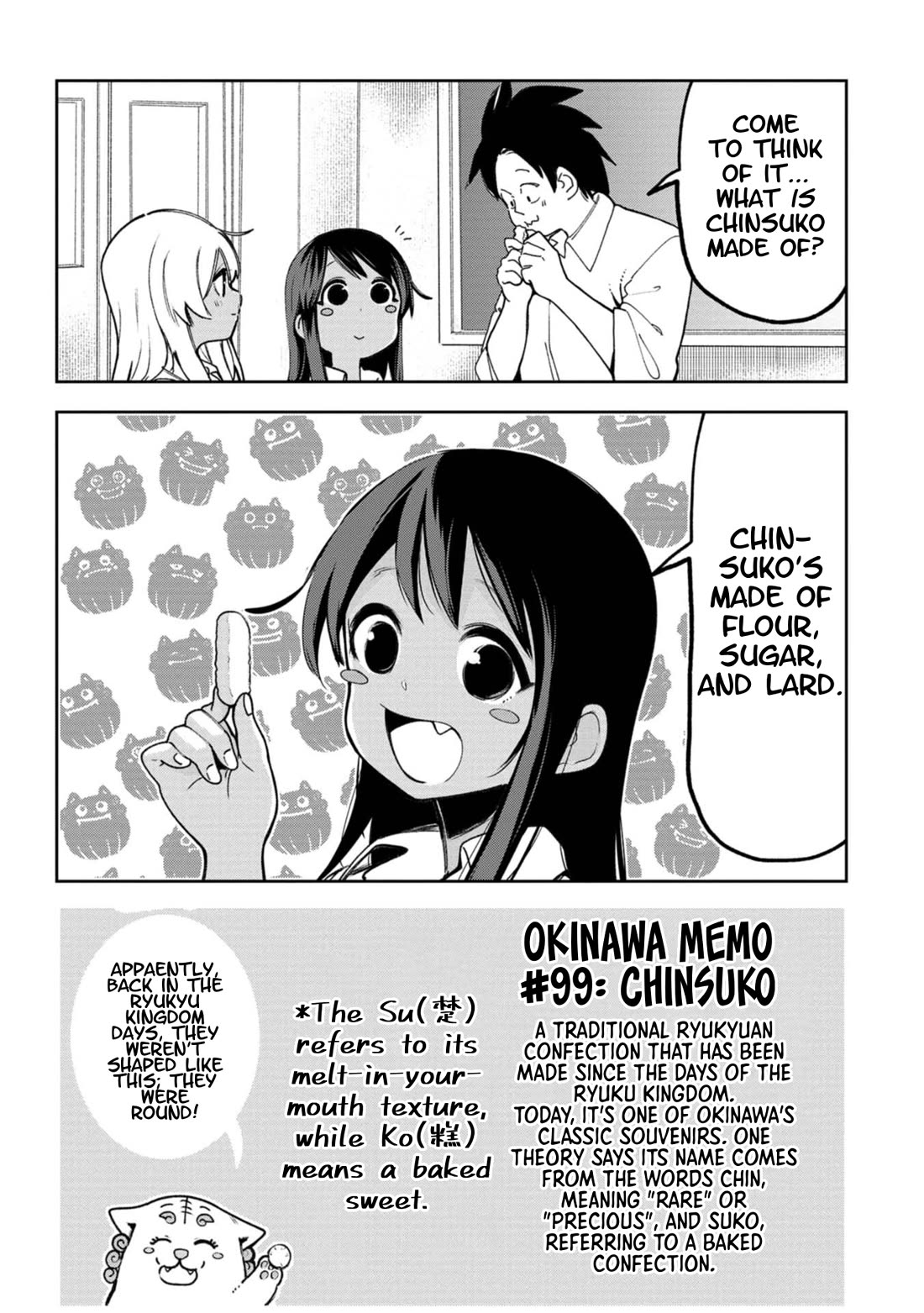 Okinawa de Suki ni Natta Ko ga Hougen Sugite Tsura Sugiru Chapter 61 page 2 - Chapter 61: Chinsuko