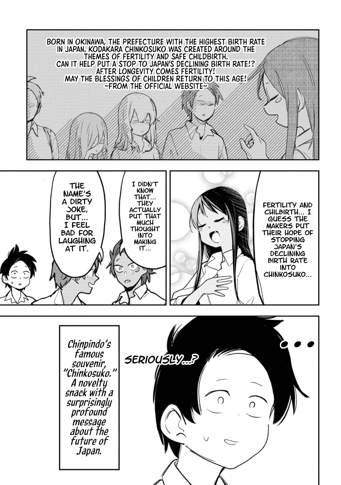 Okinawa de Suki ni Natta Ko ga Hougen Sugite Tsura Sugiru Chapter 61 page 7 - Chapter 61: Chinsuko