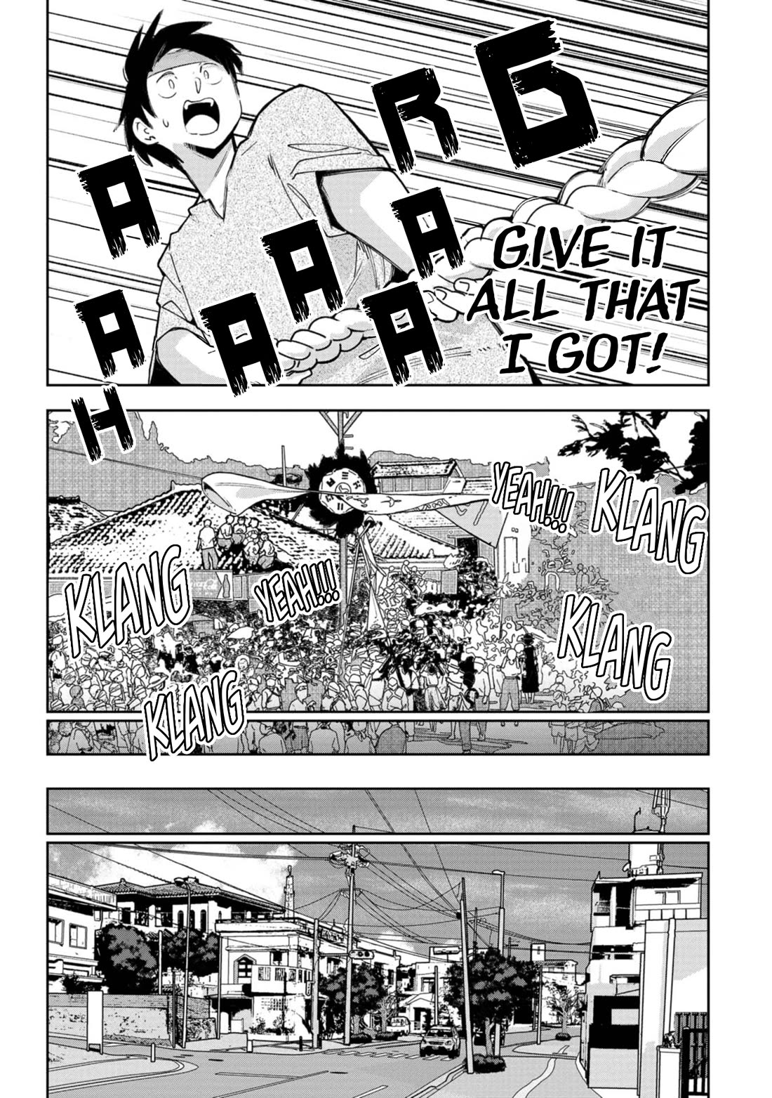 Okinawa de Suki ni Natta Ko ga Hougen Sugite Tsura Sugiru Chapter 62 page 10 - Chapter 62: Tsunahichi (Tug-of-War)