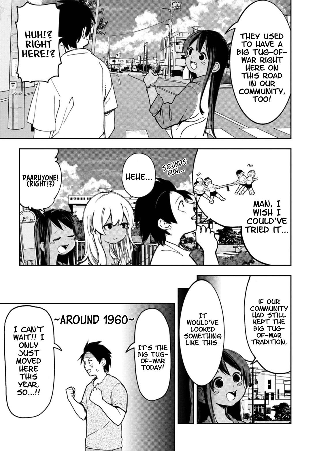 Okinawa de Suki ni Natta Ko ga Hougen Sugite Tsura Sugiru Chapter 62 page 2 - Chapter 62: Tsunahichi (Tug-of-War)