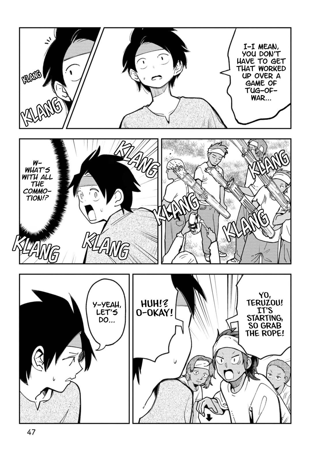 Okinawa de Suki ni Natta Ko ga Hougen Sugite Tsura Sugiru Chapter 62 page 6 - Chapter 62: Tsunahichi (Tug-of-War)