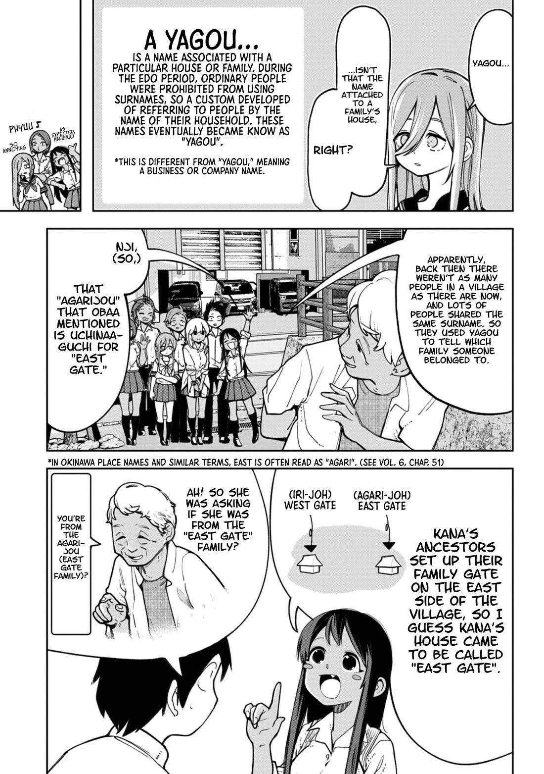 Okinawa de Suki ni Natta Ko ga Hougen Sugite Tsura Sugiru Chapter 63 page 3 - Chapter 63: Yaannaa