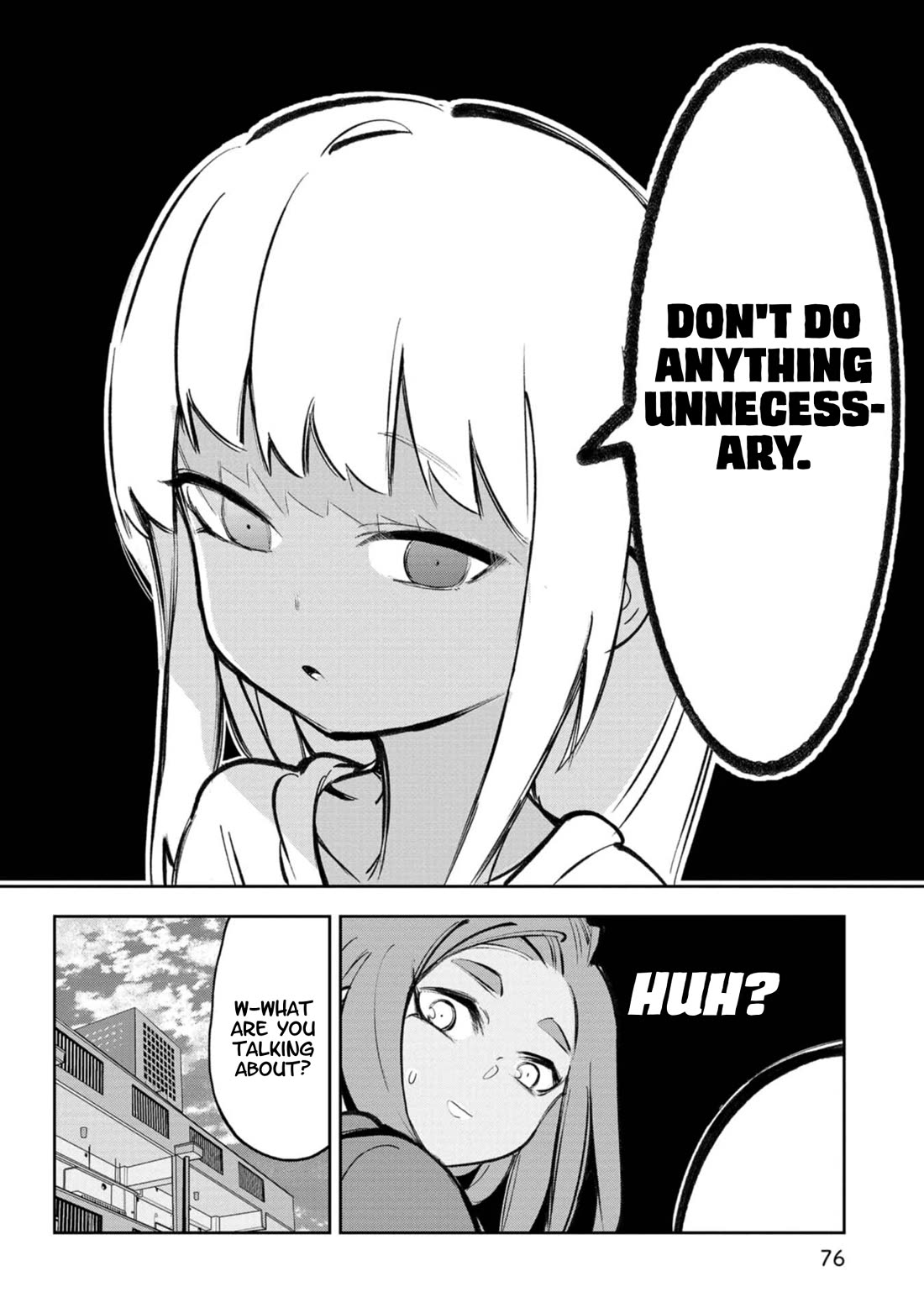 Okinawa de Suki ni Natta Ko ga Hougen Sugite Tsura Sugiru Chapter 64 page 11 - Chapter 64: Hana Blocks