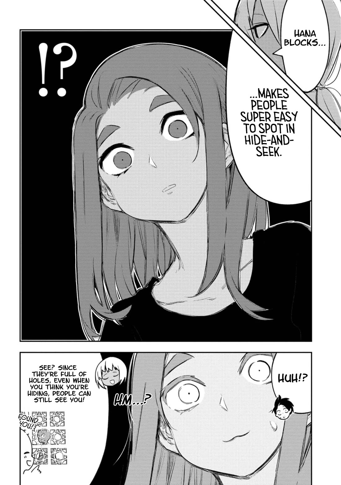Okinawa de Suki ni Natta Ko ga Hougen Sugite Tsura Sugiru Chapter 64 page 13 - Chapter 64: Hana Blocks
