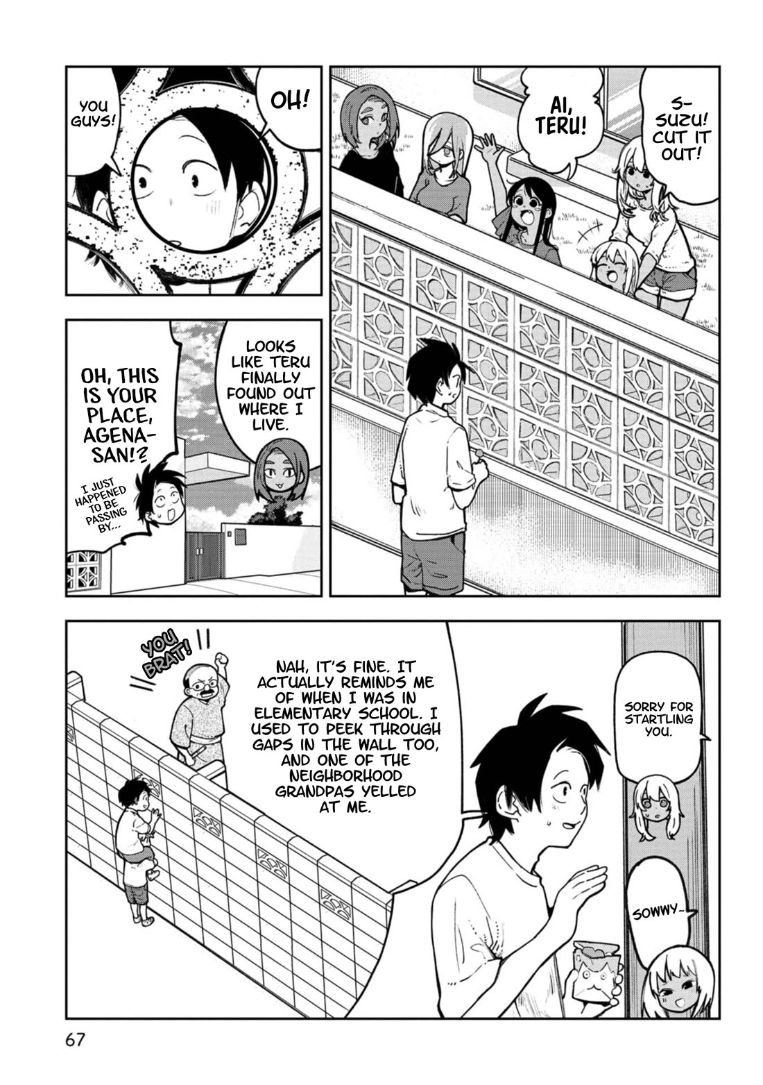 Okinawa de Suki ni Natta Ko ga Hougen Sugite Tsura Sugiru Chapter 64 page 2 - Chapter 64: Hana Blocks
