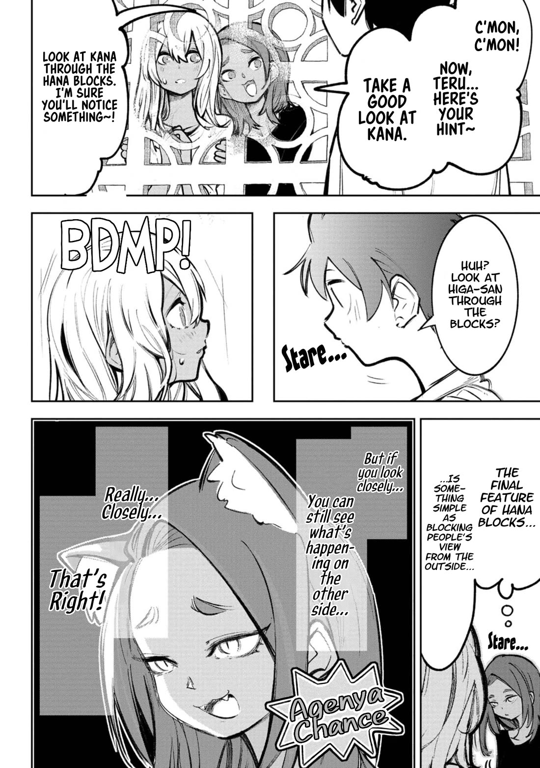 Okinawa de Suki ni Natta Ko ga Hougen Sugite Tsura Sugiru Chapter 64 page 9 - Chapter 64: Hana Blocks