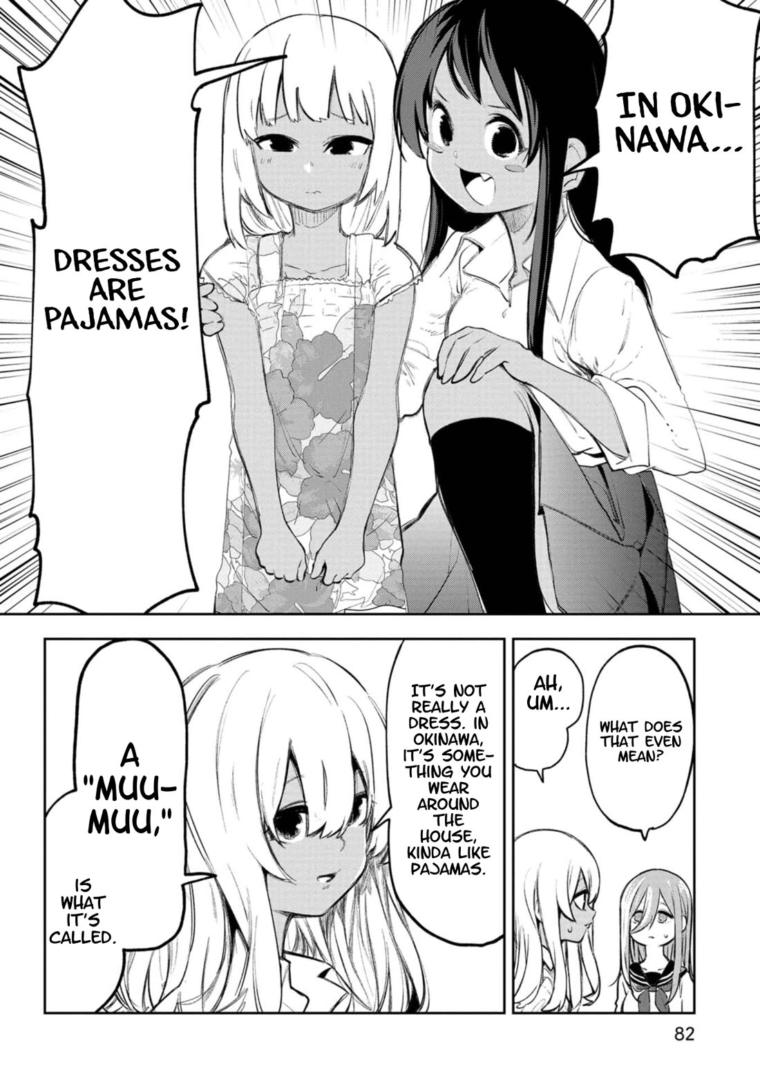 Okinawa de Suki ni Natta Ko ga Hougen Sugite Tsura Sugiru Chapter 65 page 3 - Chapter 65: Muumuu [Part 1]