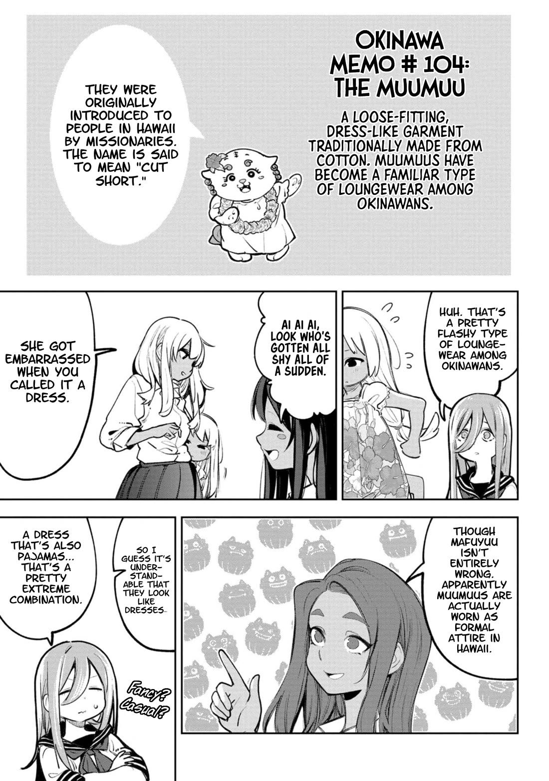 Okinawa de Suki ni Natta Ko ga Hougen Sugite Tsura Sugiru Chapter 65 page 4 - Chapter 65: Muumuu [Part 1]