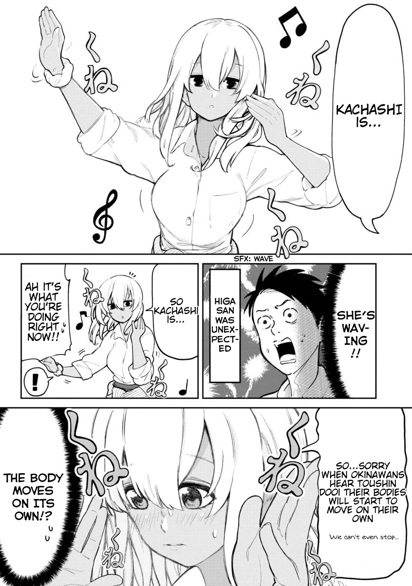 Okinawa de Suki ni Natta Ko ga Hougen Sugite Tsura Sugiru Chapter 7 page 5 - Chapter 7: Yui Yui Kachāshī (Let’s Dancing!)