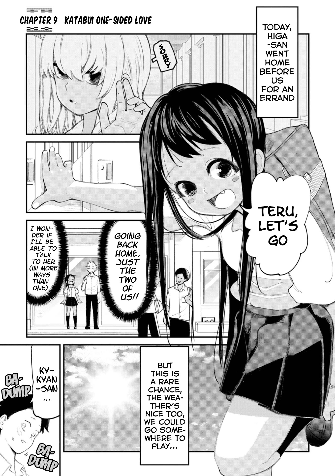 Okinawa de Suki ni Natta Ko ga Hougen Sugite Tsura Sugiru Chapter 9 page 1 - Chapter 9: Katabui One-Sided Love