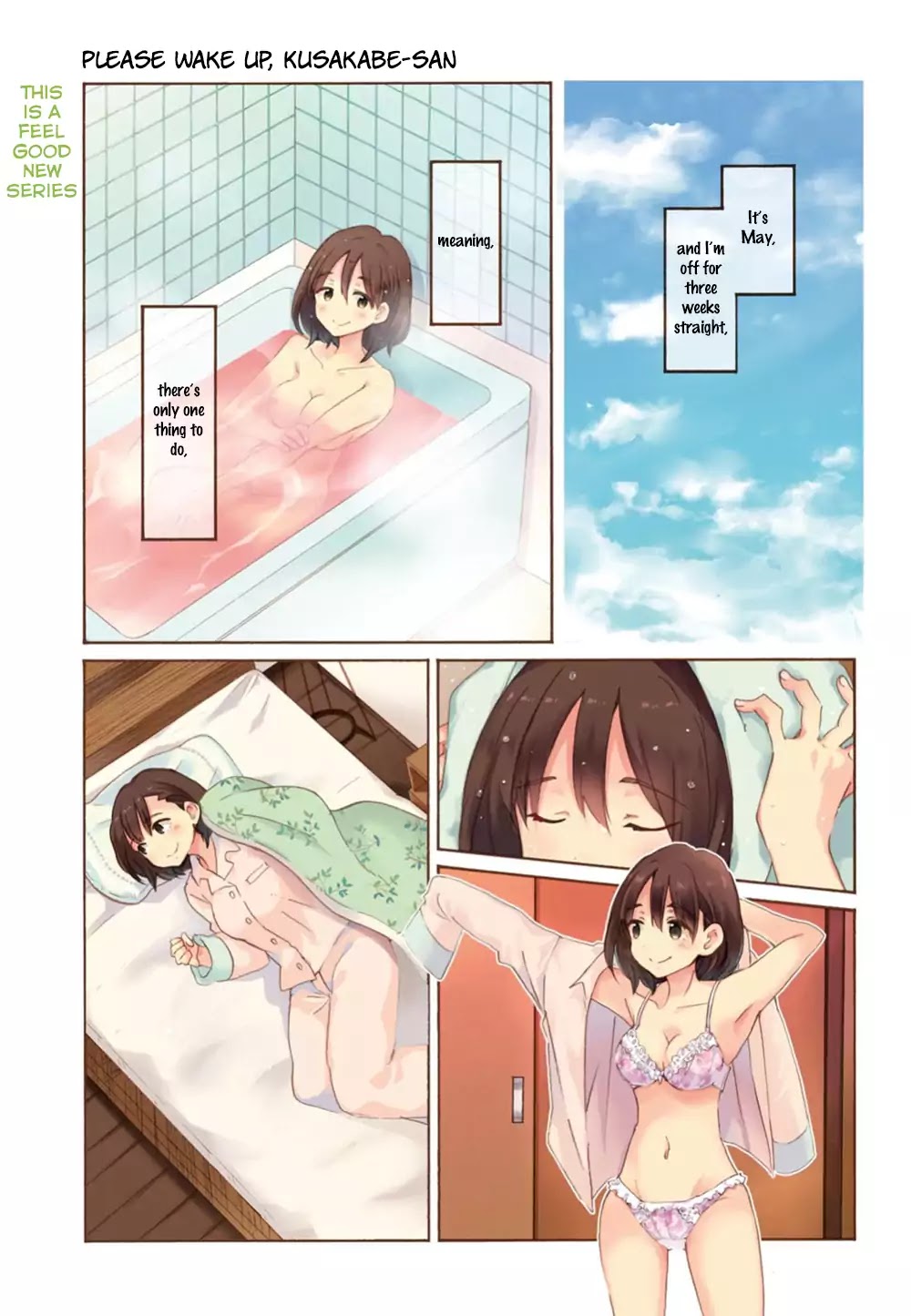 Okite kudasai, Kusakabe-san Chapter 1 page 1 - Chapter 1