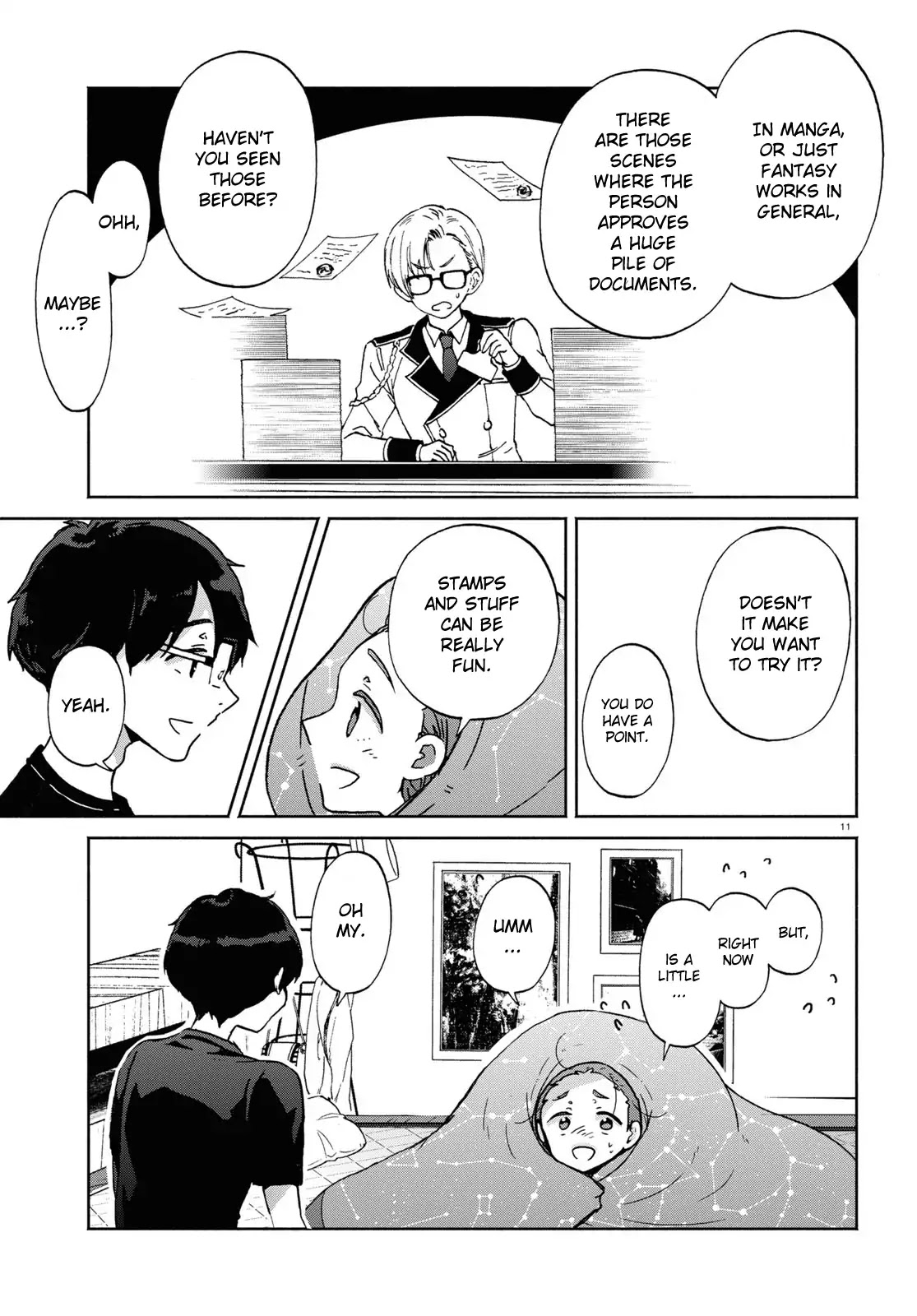 Okite kudasai, Kusakabe-san Chapter 11 page 13 - Chapter 11