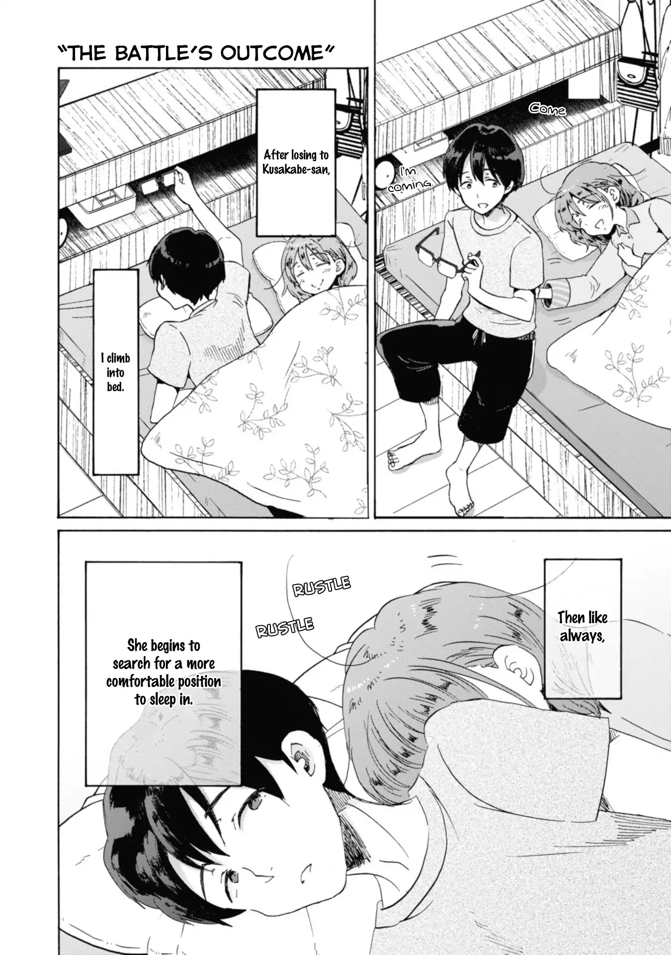 Okite kudasai, Kusakabe-san Chapter 7.5 page 8 - Chapter 7.5