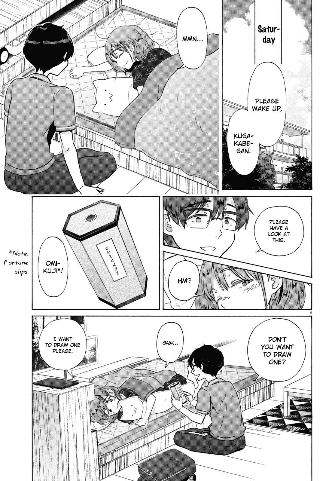 Okite kudasai, Kusakabe-san Chapter 9 page 7 - Chapter 9