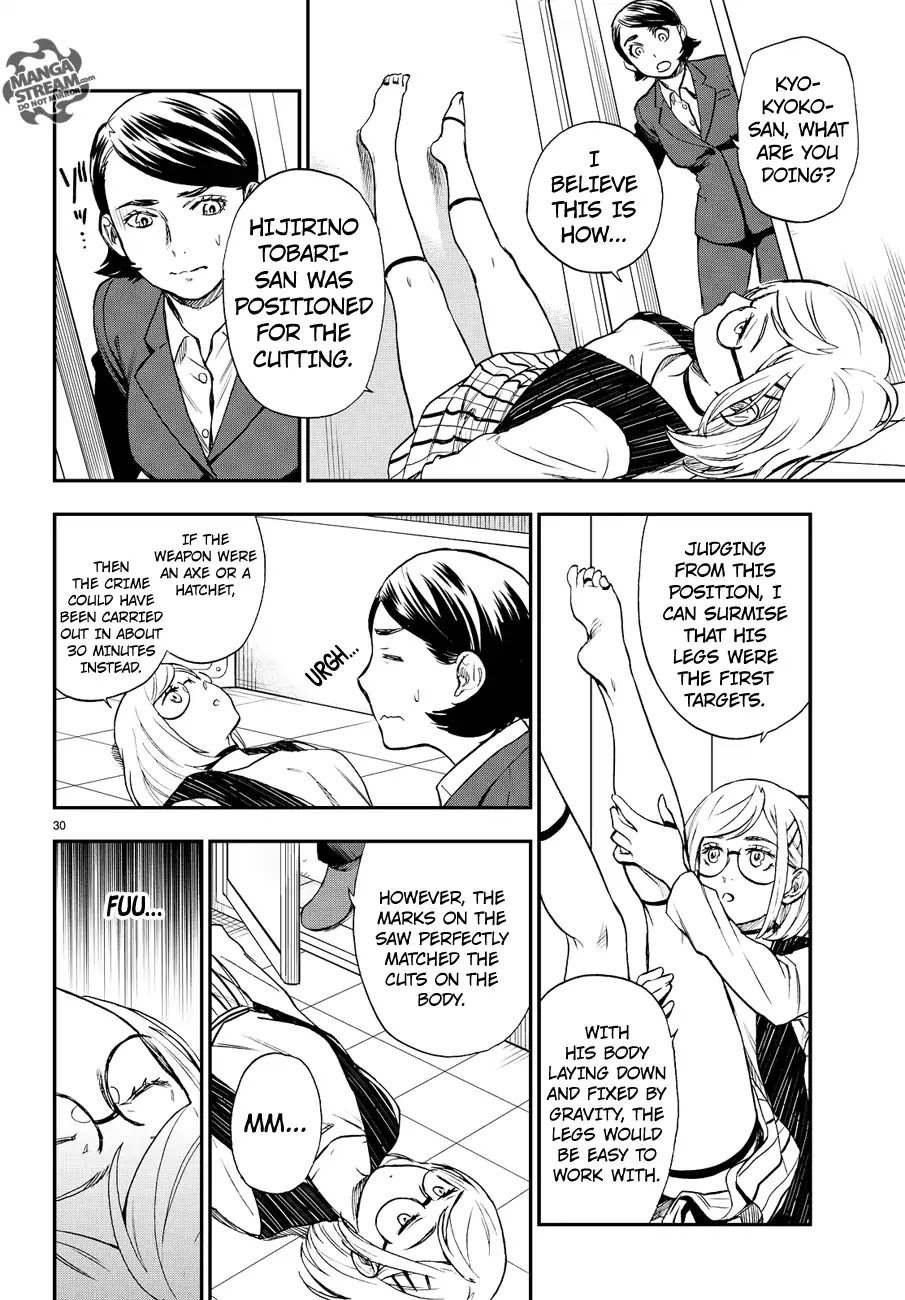 Okitegami Kyouko no Bibouroku Chapter 9.6 page 30 - Chapter 9.6: Extra - Inspector Sawazawa