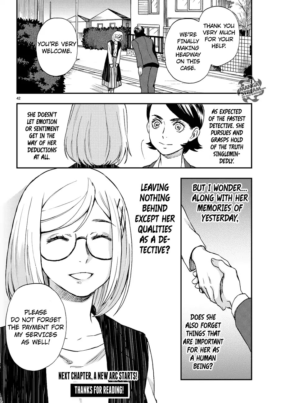 Okitegami Kyouko no Bibouroku Chapter 9.6 page 42 - Chapter 9.6: Extra - Inspector Sawazawa