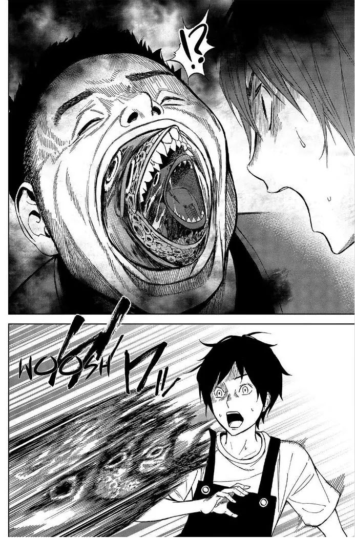 Okitenemuru Chapter 17 page 12 - Chapter 17 : The Monster Fish Runs Amok