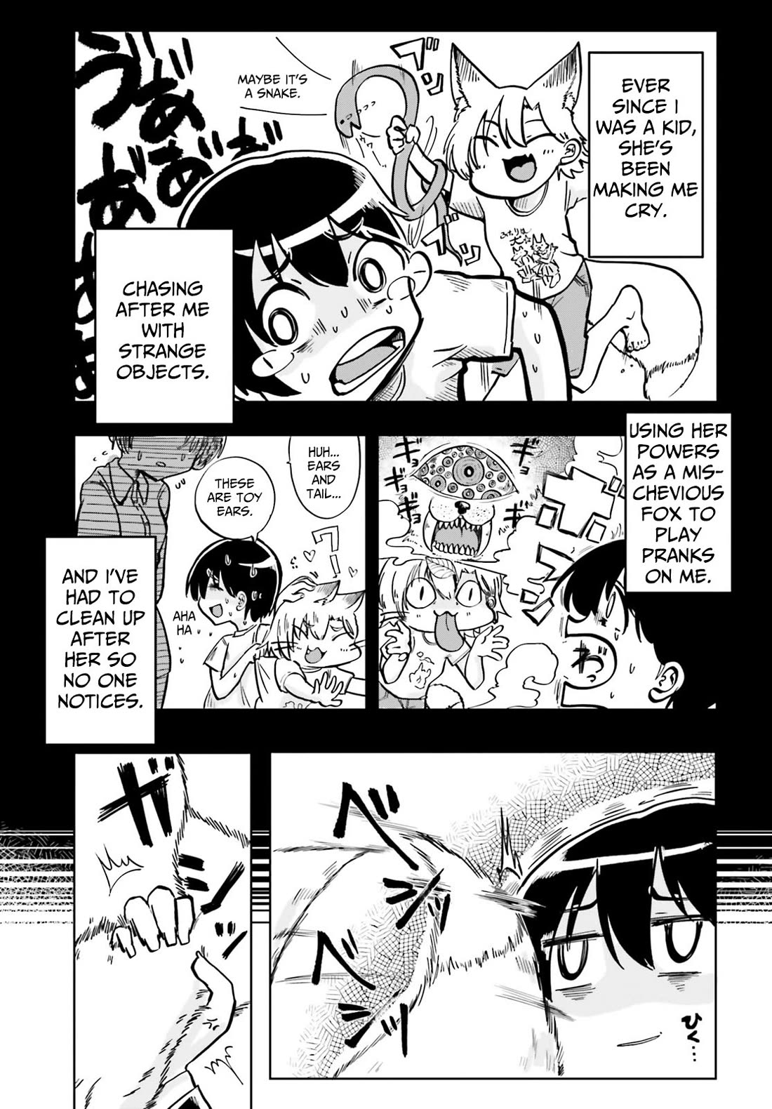 Okitsune Gal Katabami-san Chapter 1 page 7 - Chapter 1