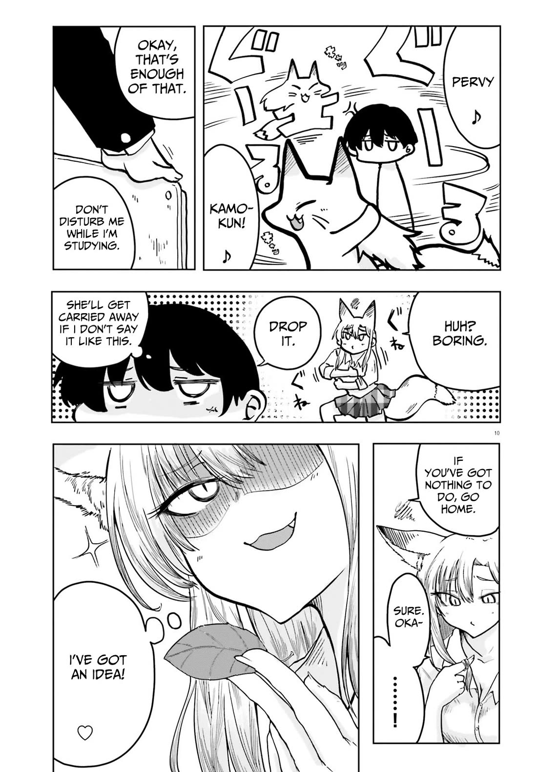 Okitsune Gal Katabami-san Chapter 1 page 9 - Chapter 1