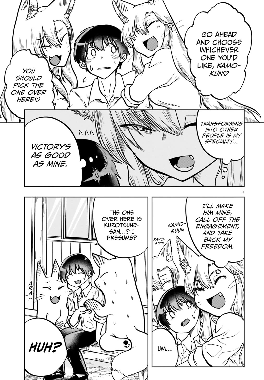 Okitsune Gal Katabami-san Chapter 10 page 13 - Chapter 10