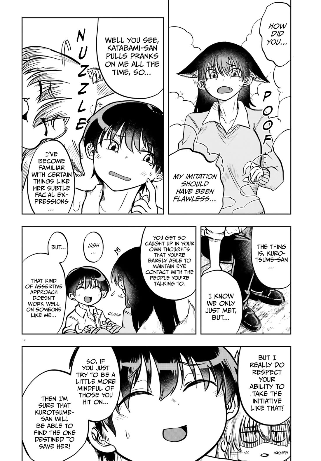 Okitsune Gal Katabami-san Chapter 10 page 14 - Chapter 10