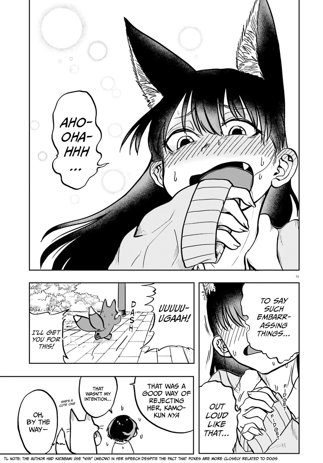 Okitsune Gal Katabami-san Chapter 10 page 15 - Chapter 10