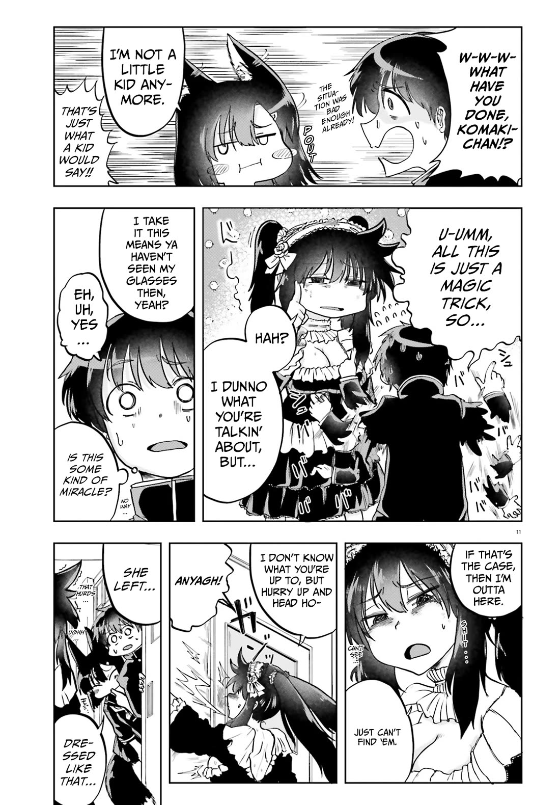 Okitsune Gal Katabami-san Chapter 11 page 11 - Chapter 11
