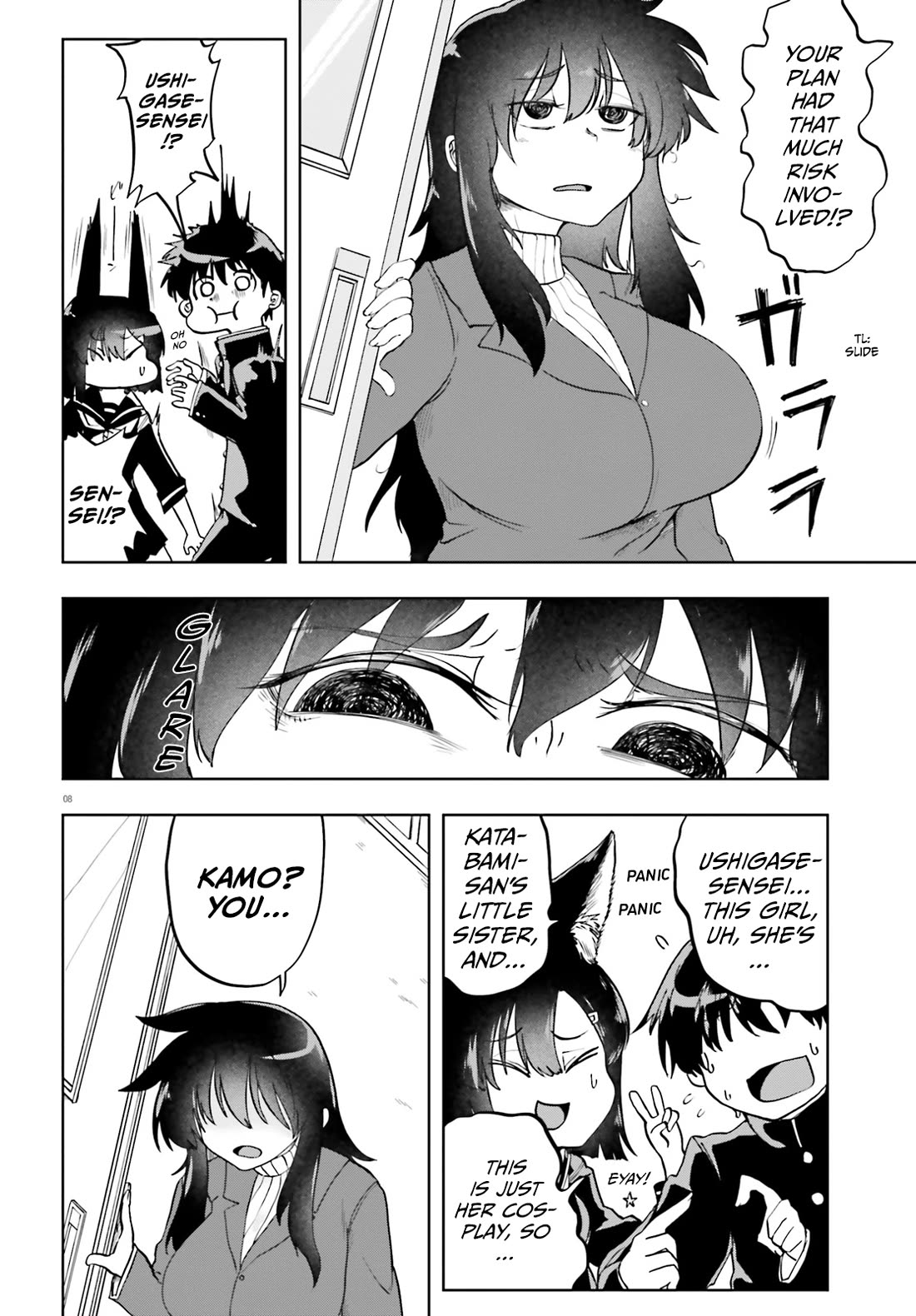 Okitsune Gal Katabami-san Chapter 11 page 8 - Chapter 11
