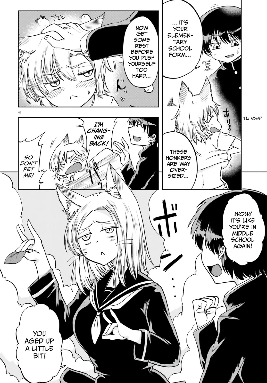 Okitsune Gal Katabami-san Chapter 12 page 6 - Chapter 12