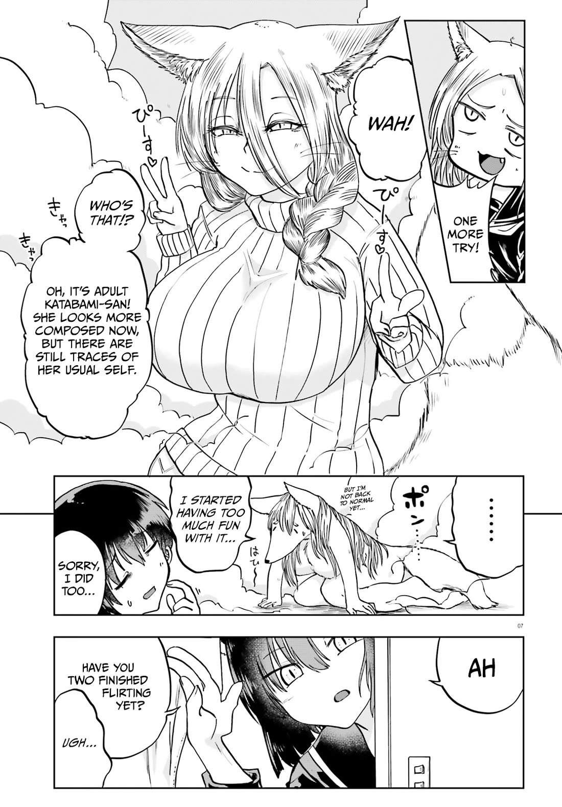 Okitsune Gal Katabami-san Chapter 12 page 7 - Chapter 12