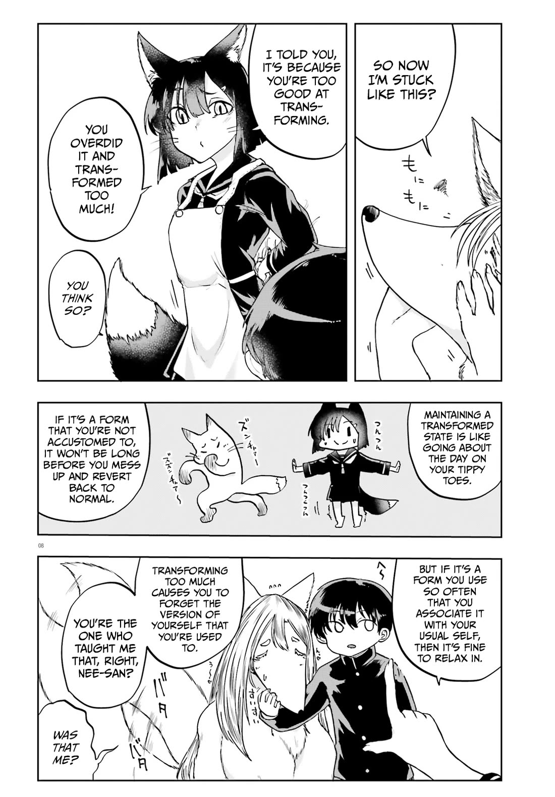Okitsune Gal Katabami-san Chapter 12 page 8 - Chapter 12