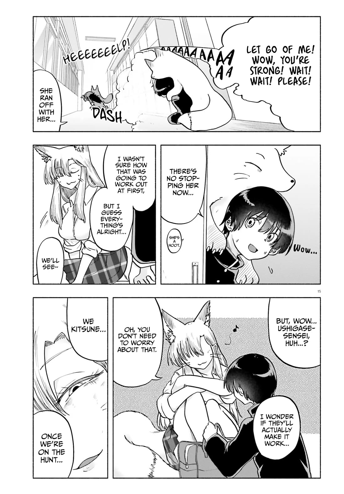 Okitsune Gal Katabami-san Chapter 13 page 15 - Chapter 13